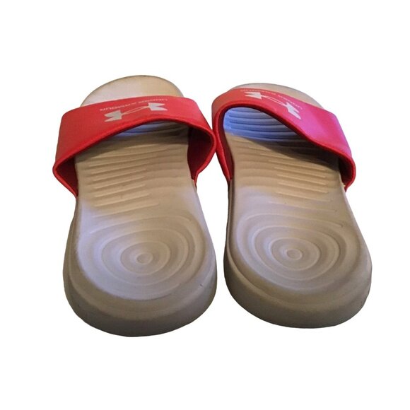 UNDER ARMOUR- SLIP-ON WHITE/RED SIZE 9 - Picture 5 of 7
